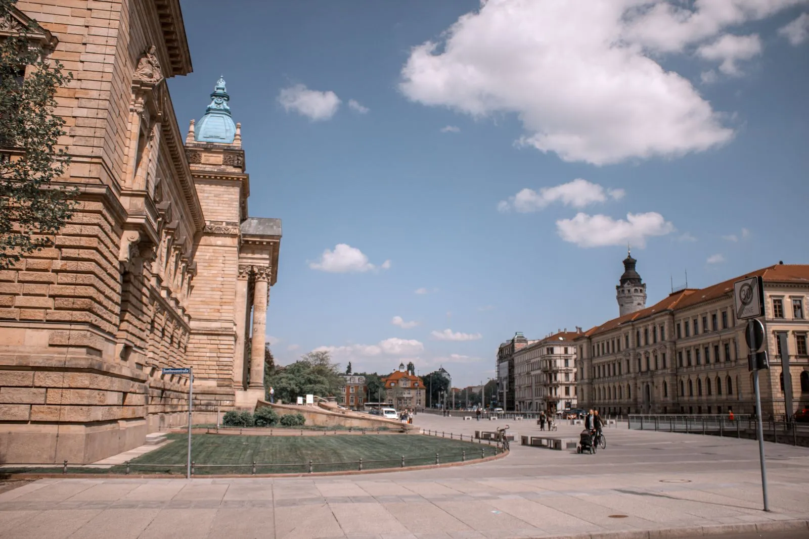 Leipzig vue de la ville